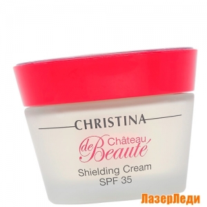 Chateau de Beaute Shielding Cream SPF35 CHRISTINA, Защитный Крем SPF35 КРИСТИНА Chateau de Beaute
