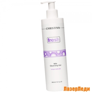 Fresh Milk Cleansing Gel for dry normal skin CHRISTINA, Молочный Очищающий Гель для СУХОЙ и НОРМАЛЬНОЙ КОЖИ, КРИСТИНА Fresh