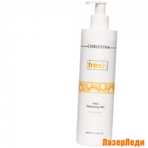 Fresh AHA Cleansing Gel for all skin types CHRISTINA, Очищающий Гель с Фруктовыми Кислотами для Всех Типов Кожи, КРИСТИНА Fresh