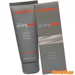 Forever Young Men Extra Action Scrub CHRISTINA, Скраб Активного Действия КРИСТИНА Forever Young