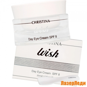 Wish 40+ Day Eye Cream SPF 8 CHRISTINA, Дневной Крем для кожи Вокруг Глаз с SPF 8 КРИСТИНА Wish 40+