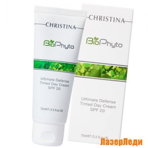 BioPhyto Ultimate Defense Tinted Day Cream SPF20 CHRISTINA, Дневной Крем «Абсолютная Защита» SPF20 с ТОНОМ КРИСТИНА BioPhyto