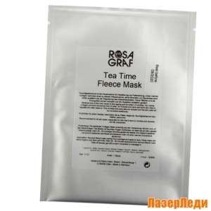 Tea Time Fleece Mask Rosa Graf, Флисовая Маска с Зеленым Чаем Роза Граф