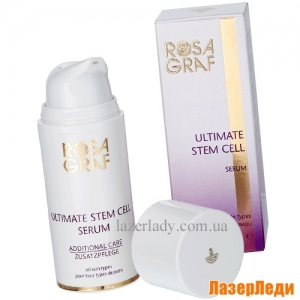 Ultimate Stem Cell Serum Rosa Graf, Сыворотка со Стволовыми Клетками Альпийской Розы Роза Граф